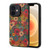 For iPhone 12 / 12 Pro Four Seasons Flower Language Series TPU Phone Case(Spring Green)