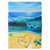 For Lenovo Tab P12 2023 / TB370FU Voltage Coloured Drawing Smart Leather Tablet Case(Blue Beach)