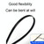 Car Interior Fiber Optic Cold Light RGB Ambient Lamp Center Phantom Footwell Atmosphere Lights, Style: One To Two 110cm+35cm(Colorful Double Control)