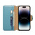 For iPhone 12 Pro Max Denior Cowhide Texture Wallet Style Leather Phone Case(Blue)