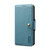 For iPhone 13 Denior Cowhide Texture Wallet Style Leather Phone Case(Blue)