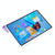 For Huawei Matepad 11 Pro 2024 Clear Acrylic 3-Fold Leather Tablet Case(Purple)