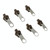 6pcs/Pack Universal Jacket Zipper Puller Plastic Zipper Sewing Tool(OPP Coffee Head+Silver Handle)) 6pcs/Pack Universal Jacket Zipper Puller Plastic Zipper Sewing Tool(OPP Coffee Head+Silver Handle))