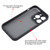 For iPhone 14 Pro Fine Pore Matte Black TPU + PC Phone Case