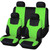Universal Car Seat Cover Personality Stitching Automotive Chairs Protective Sleeve Cloth Automobile Seats Covers(pink)