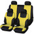 Universal Car Seat Cover Personality Stitching Automotive Chairs Protective Sleeve Cloth Automobile Seats Covers(pink)