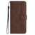 For Xiaomi Redmi K70E Heart Pattern Skin Feel Leather Phone Case(Brown)