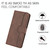For Xiaomi Redmi K70E Heart Pattern Skin Feel Leather Phone Case(Brown)