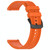 For Amazfit GTR 4 22mm Textured Silicone Solid Color Watch Band(Orange)