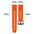 For Amazfit GTR 4 22mm Textured Silicone Solid Color Watch Band(Orange)