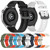 For Amazfit 3 22mm Textured Silicone Solid Color Watch Band(Black)