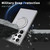 For Samsung Galaxy S23 Ultra 5G 360-degree Rotating MagSafe Magnetic Holder Phone Case(Titanium Grey)
