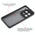 For vivo iQOO 12 Fine Pore Matte Black TPU + PC Phone Case