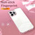 For iPhone 12 Pro Transparent Plating Fine Hole Phone Case(Gold)