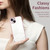 For iPhone 13 Transparent Plating Fine Hole Phone Case(Purple)