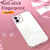 For iPhone 12 Transparent Plating Fine Hole Phone Case(Purple)