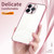 For iPhone 13 Pro Transparent Plating Fine Hole Phone Case(Transparent)