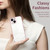 For iPhone 15 Transparent Plating Fine Hole Phone Case(Black)