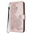 For Xiaomi Redmi 13C Datura Flower Embossed Flip Leather Phone Case(Rose Gold)