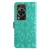 For Huawei Enjoy 70 Embossed Sunflower Leather Phone Case(Green)
