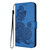 For OnePlus 12 Datura Flower Embossed Flip Leather Phone Case(Blue)