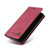 For Samsung Galaxy S23 FE 5G Skin Feel Anti-theft Brush Horizontal Flip Leather Case with Holder(Wine Red)