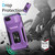 For iPhone 7 Sliding Camshield Holder Phone Case(Purple)