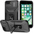 For iPhone 7 Plus Sliding Camshield Holder Phone Case(Black)