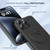 For iPhone 15 Magsafe Hidden Fold Holder Full Coverage Shockproof Phone Case(Black)