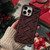 For iPhone 12 Pro 3D Weave TPU Phone Case(Wine red)