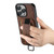 For iPhone 14 Plus Suteni H13 Litchi Leather Wrist Strap Wallet Back Phone Case(Brown)