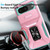 For Google Pixel 8 Sliding Camshield Holder Phone Case(Pink + Grey Green)