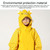 Siamese Children Raincoat Hooded Raincoat, Size: XXL(Pink)