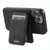 For iPhone 13 Pro Suteni H17 Litchi Texture Leather MagSafe Detachable Wallet Phone Case(Black)