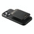 For iPhone 13 Pro Suteni H17 Litchi Texture Leather MagSafe Detachable Wallet Phone Case(Black)