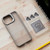 For iPhone 15 Invisible Lens Holder PC + TPU Frosted Phone Case(White)