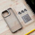 For iPhone 14 Invisible Lens Holder PC + TPU Frosted Phone Case(Orange)