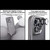 For iPhone 13 Pro Max Invisible Lens Holder PC + TPU Frosted Phone Case(Purple)