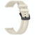 For Garmin Forerunner 265 22mm Textured Silicone Solid Color Watch Band(Starlight)