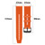 For Samsung Gear S3 Classic 22mm Textured Silicone Solid Color Watch Band(Orange)