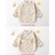 Long Sleeved Baby Soft PU Bib Waterproof Washable Easy Clean Smock With Pocket, Size: S(Gray Letters)