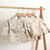 Long Sleeved Baby Soft PU Bib Waterproof Washable Easy Clean Smock With Pocket, Size: L(Leaf Cherry)