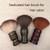 Hair Cut Broken Hair Duster Brush Solid Wood Soft Bristles Cleaning Brush Hairdressing Suppliess(S1 Brush)