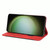 For Samsung Galaxy S24 Ultra 5G Skin Feel Splicing Leather Phone Case(Red)
