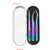 Nail Art Eyelash Tweezers Stainless Steel Colorful High Precision Grafting Eyelash Curler, Specification: 3 In 1 Colorful Titanium