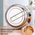 14cm Double Layer 304 Stainless Steel Round Lunch Box