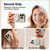 JOYROOM JR-ZS393 Suction Cup Magnetic Phone Holder(White Orange)