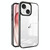 For iPhone 15 Plus 2.5mm Anti-slip Clear Acrylic Hybrid TPU Phone Case(Black)