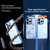 For iPhone 11 Pro Max 2.5mm Anti-slip Clear Acrylic Hybrid TPU Phone Case(Black)