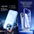 For iPhone 14 / 13 2.5mm Anti-slip Clear Acrylic Hybrid TPU Phone Case(Transparent)